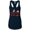 Image of Funny Halloween Wine Tshirt, Happy Hallowine, for Men Women