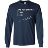 Image of Are you Drunk? Tacos Funny Drinking Beer T Shirt