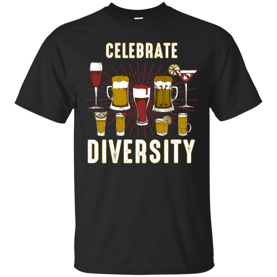 Alcohol Diversity Shirt Celebrate with Beer long sleeve