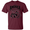 Image of America Runs On Diesel Gear Monster SUV Truck Black T-Shirt