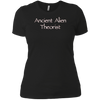 Image of "Ancient Alien Theorist" Funny Alien Conspiracy Nerd T-shirt