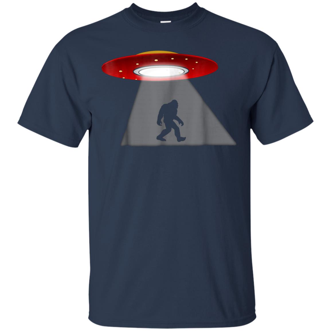 Alien Big Foot Abduction Funny Gift Idea Shirt