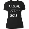 Image of America Independence Day Freedom 4th July Apparel T-Shirt