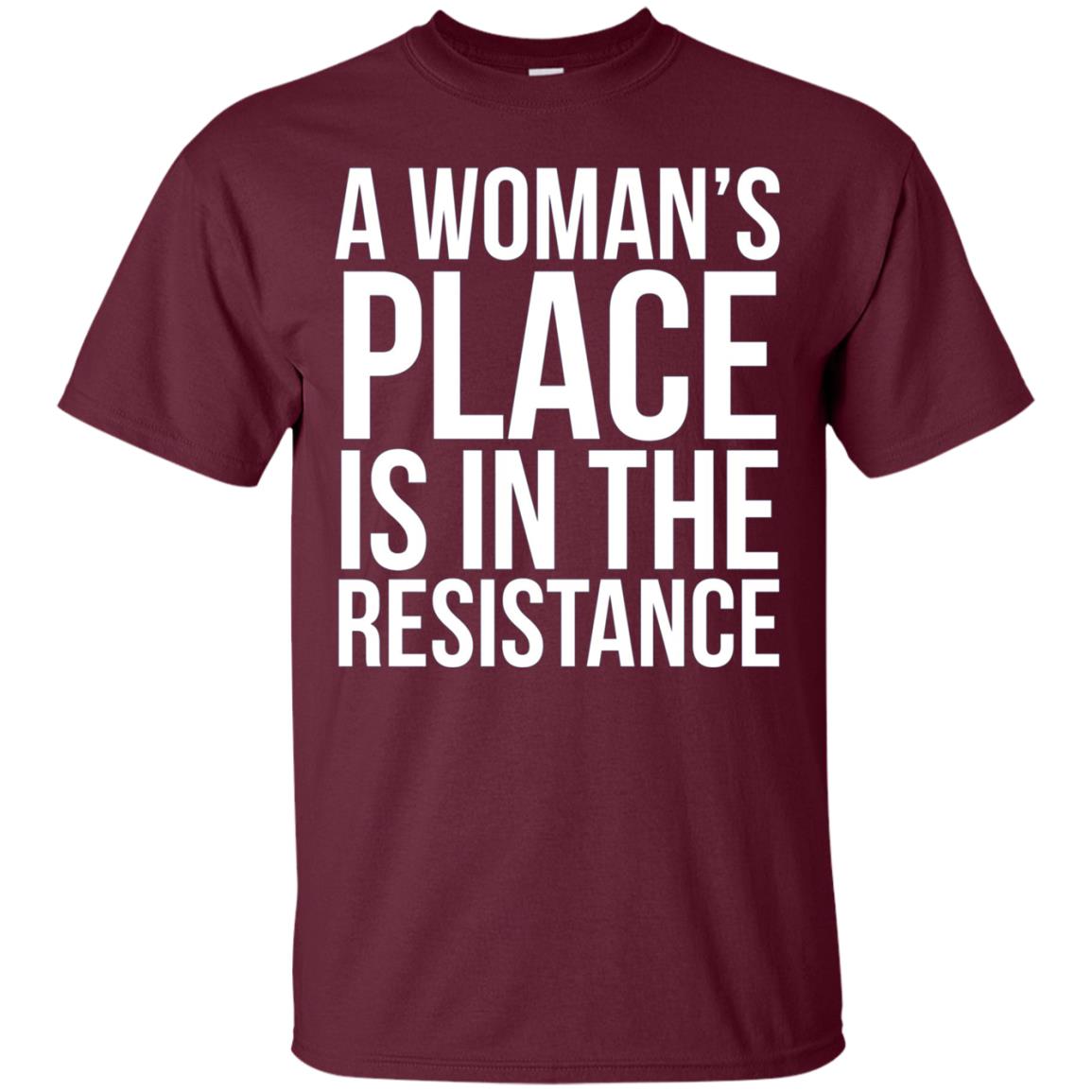 A Womans Place Is In The Resistance Long Sleeve T-Shirt