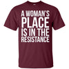 Image of Une place de femme est dans la résistance T-shirt manches longues