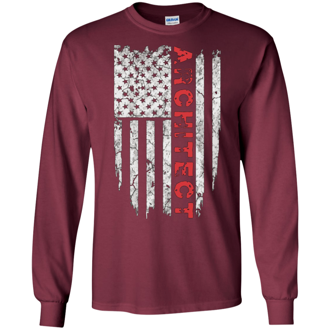 American Architect T-Shirt Proud Architect USA Tee Shirts