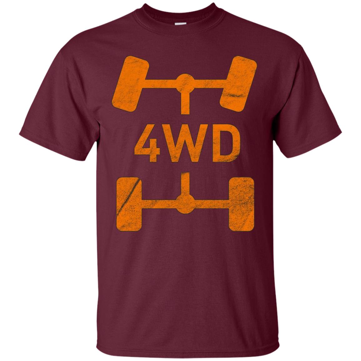 4WD Retro Long Sleeve T-Shirt Offroad Overland 4x4
