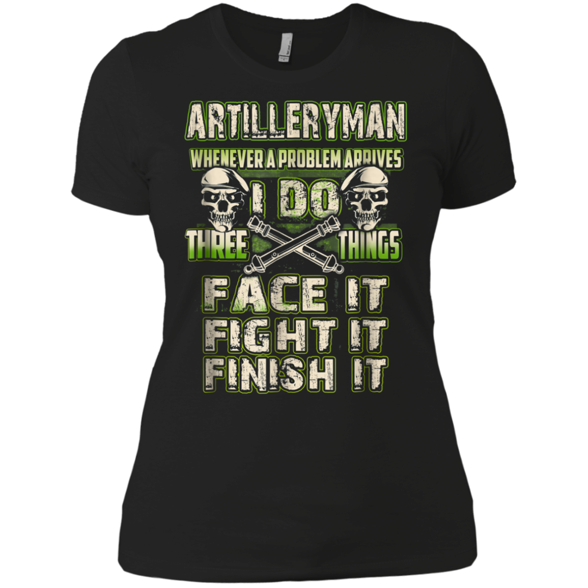 Artilleryman T-shirt , artilleryman whenever a problem