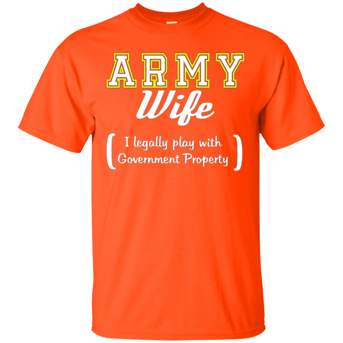 Army Wife Funny T Shirt