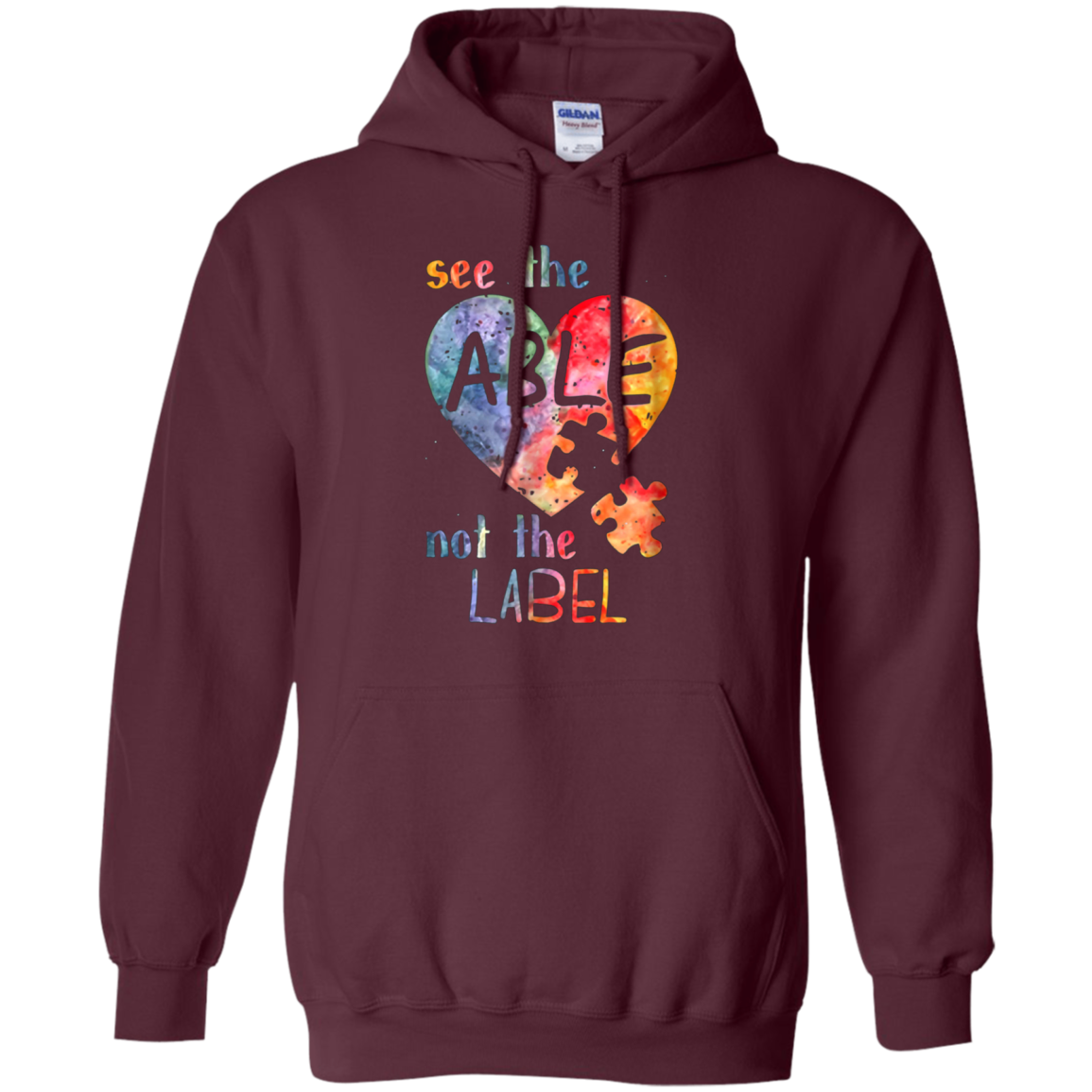 Autism Awarness See The Able Not The Label Shirt