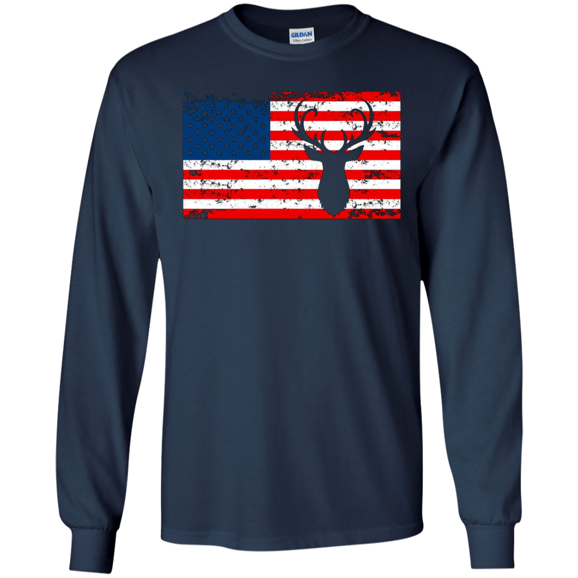 American Flag Hunting Games Clothes T-Shirt