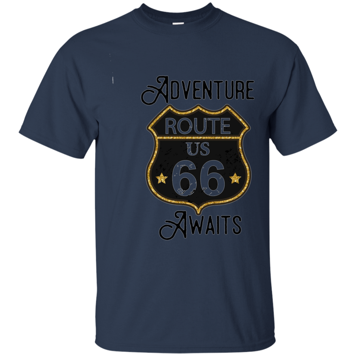 Adventure Awaits Route 66 T-Shirt