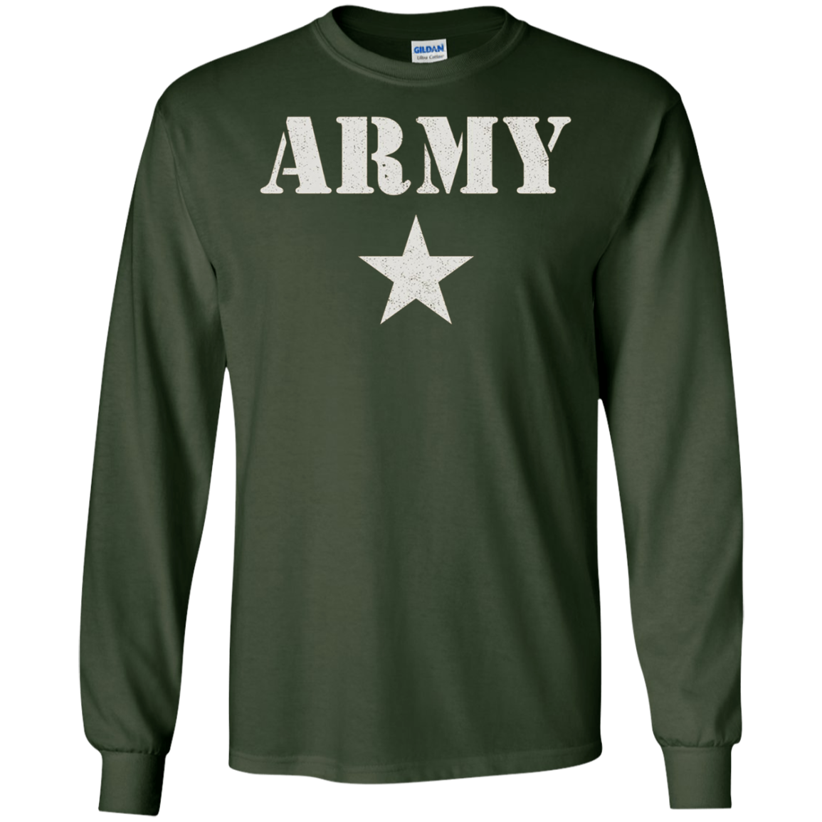Army Pochoir Star Shirt Vintage Workout PT Tee