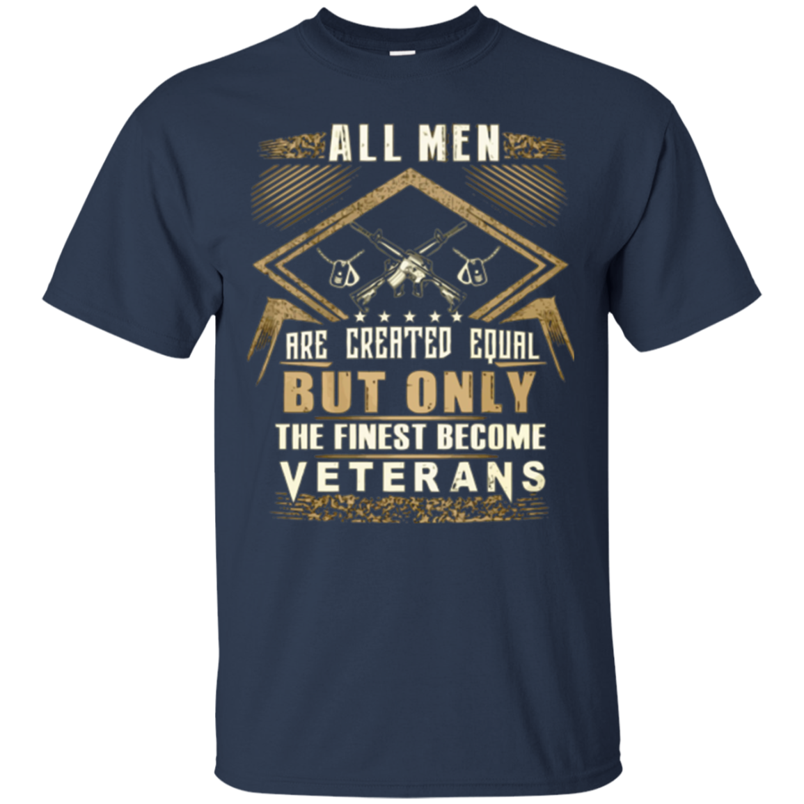 All men are created equal but only the finest become veteran