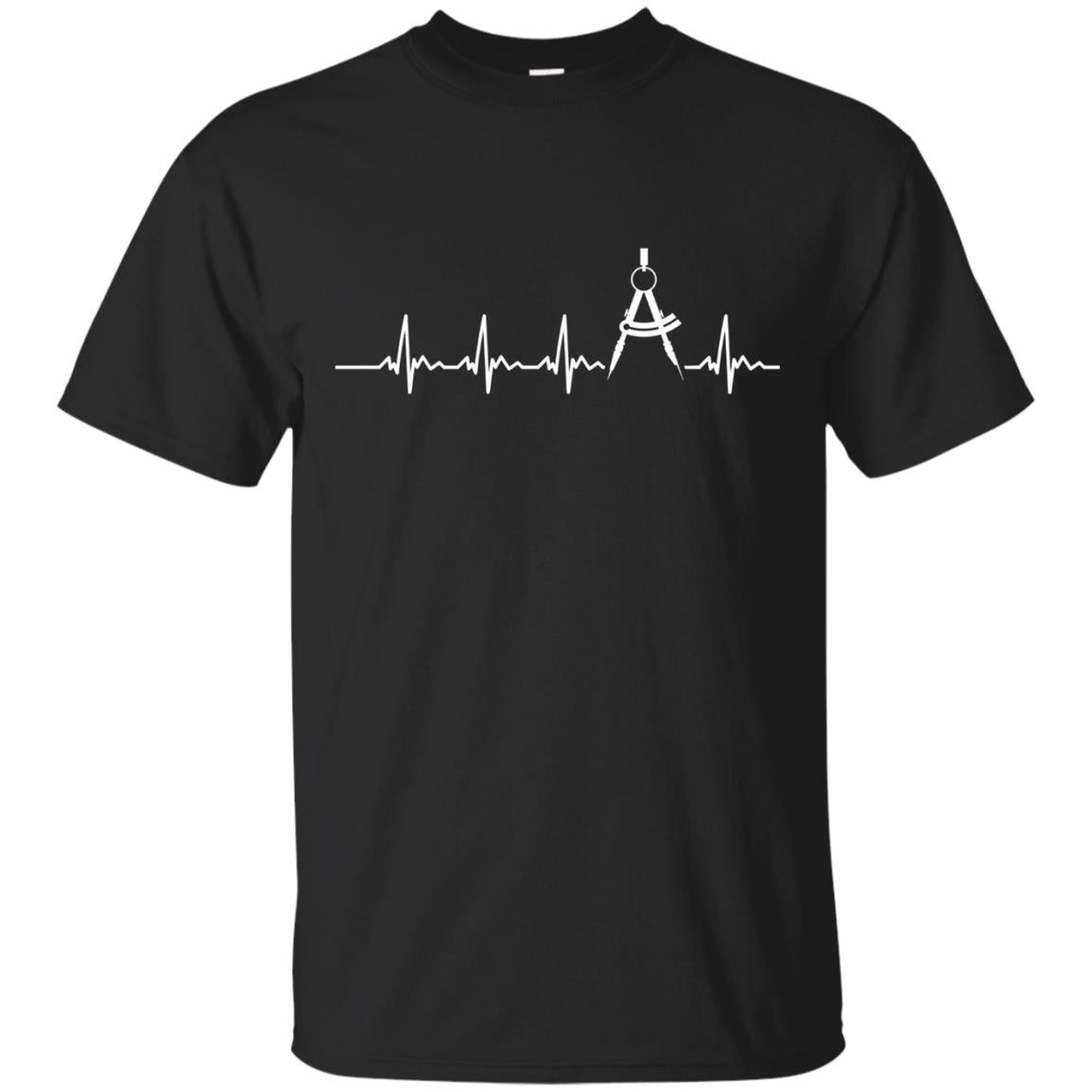 Architect shirt My heart beat is a compass architecture