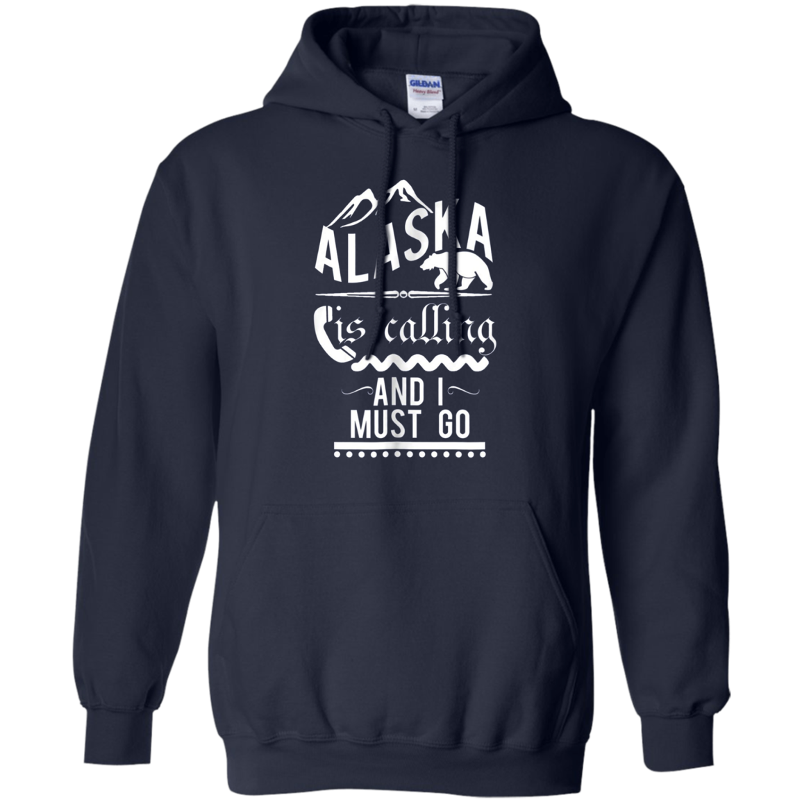 Alaska is Calling and I Must Go Shirt Funny Alaskan Gift
