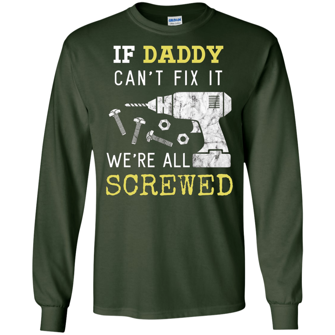 Funny Handyman Dad Shirt Fathers Day Gift from Wife Kids