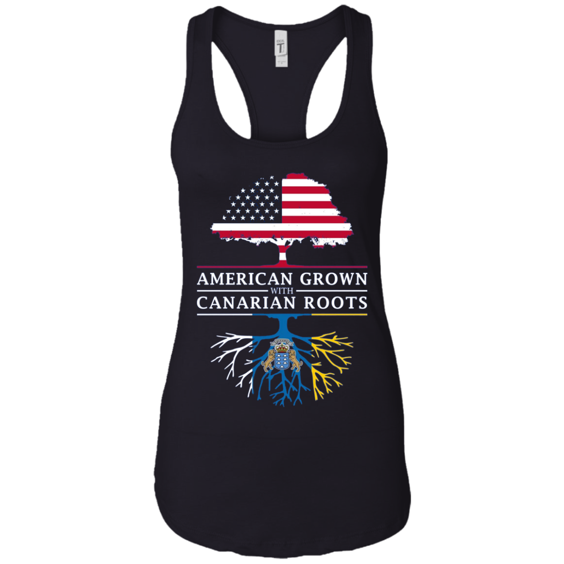 American Grown with Canarian Roots - Canary Islands Shirt