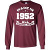 Image of Age Shirt Made in 1952 66th Years Old 66 Birthday Gift