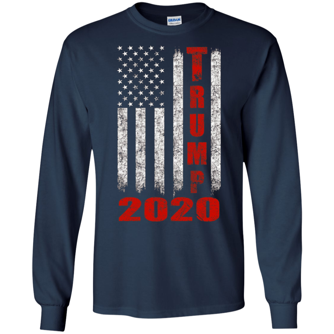 American Flag Vintage Design Trump 2020 T-shirt
