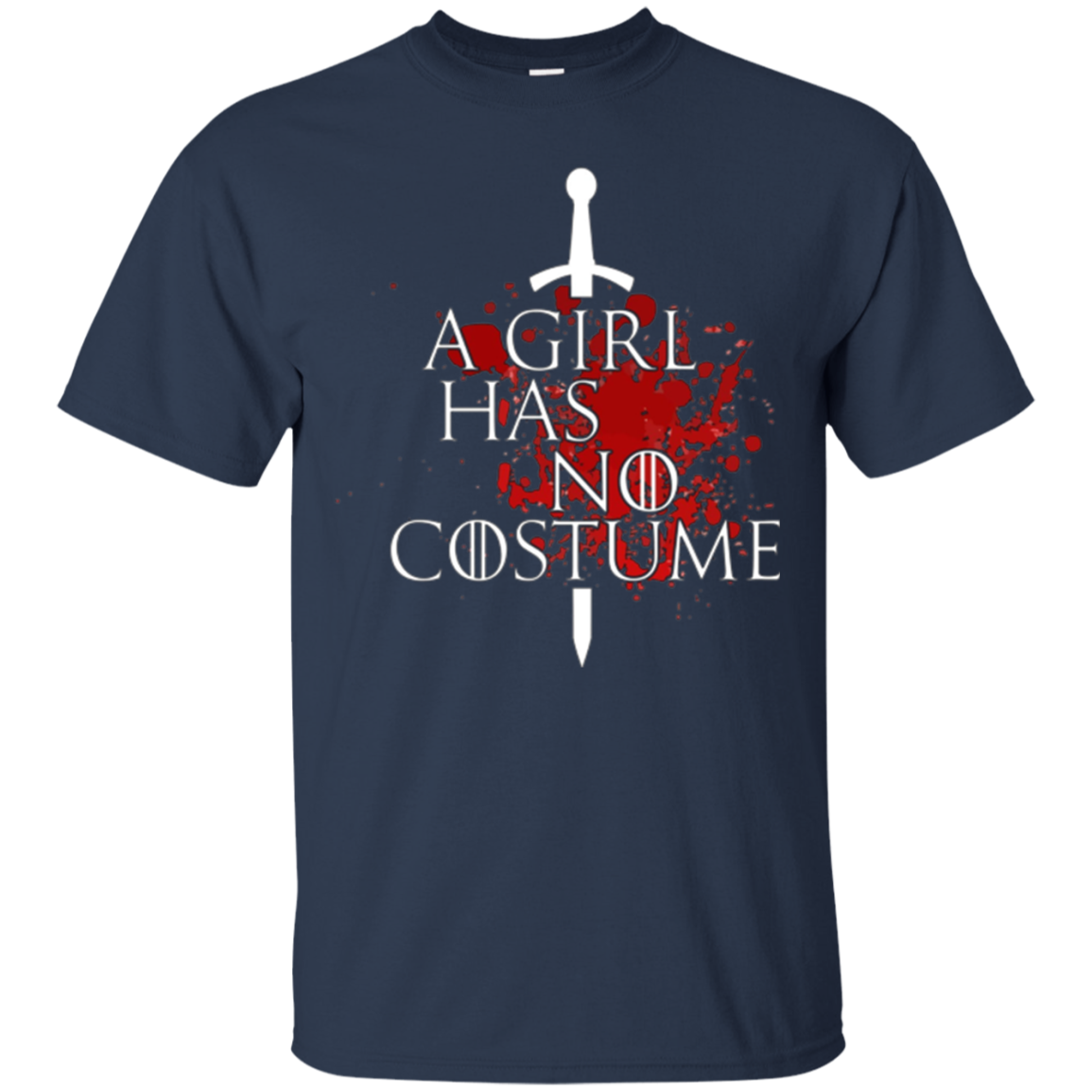 A GIRL HAS NO COSTUME T-Shirt - Funny Halloween Gift
