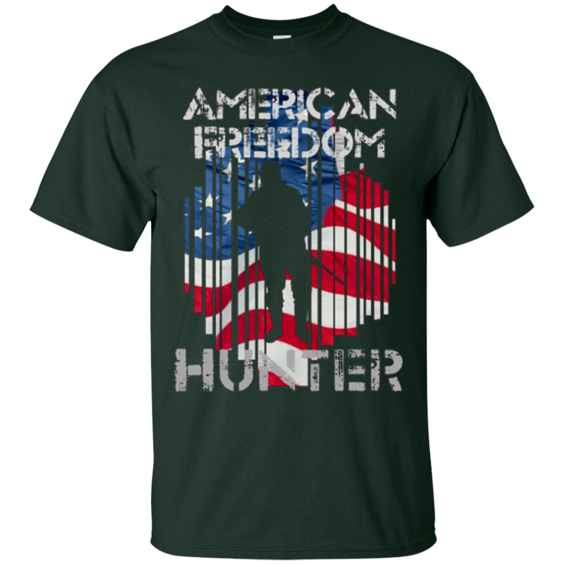 American Freedom Hunter Flag T-Shirt