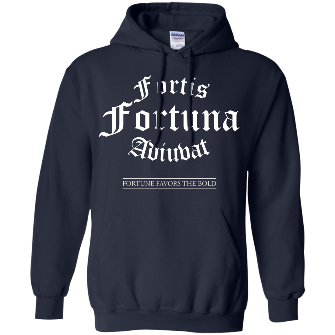 "Fortis Fortuna Adiuvat" Latin Quote T-Shirt