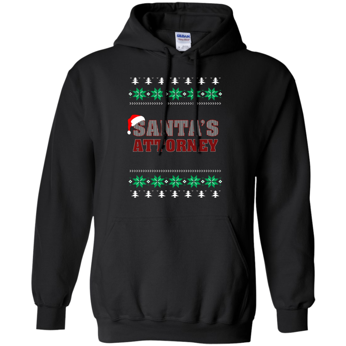 Santa's Attorney TShirt-Funny Ugly Christmas Sweater Tee