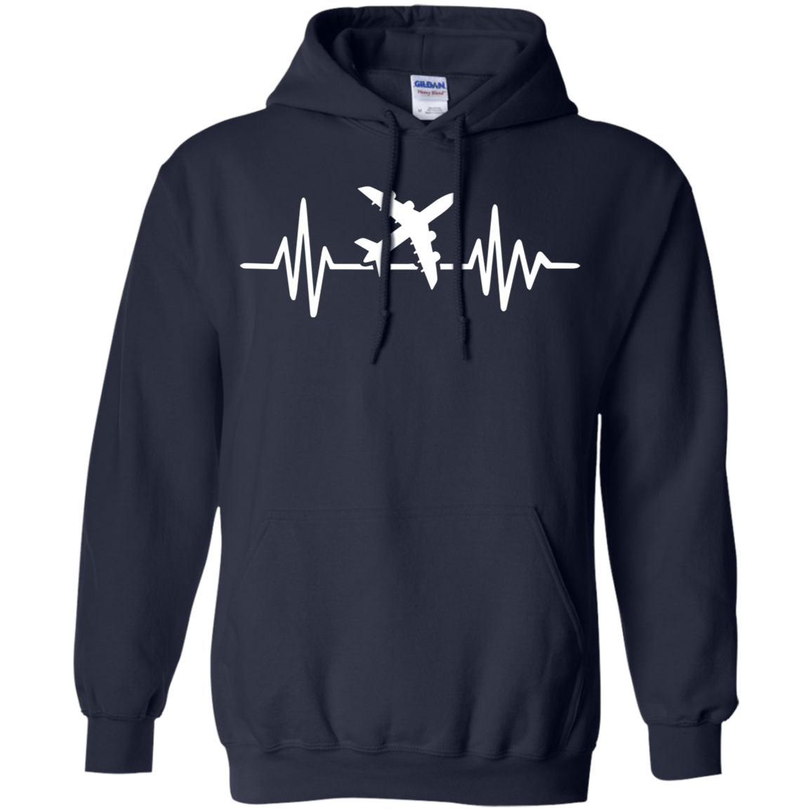 Airplane Shirt Funny Airplane Pilot Heartbeat Flying Tees