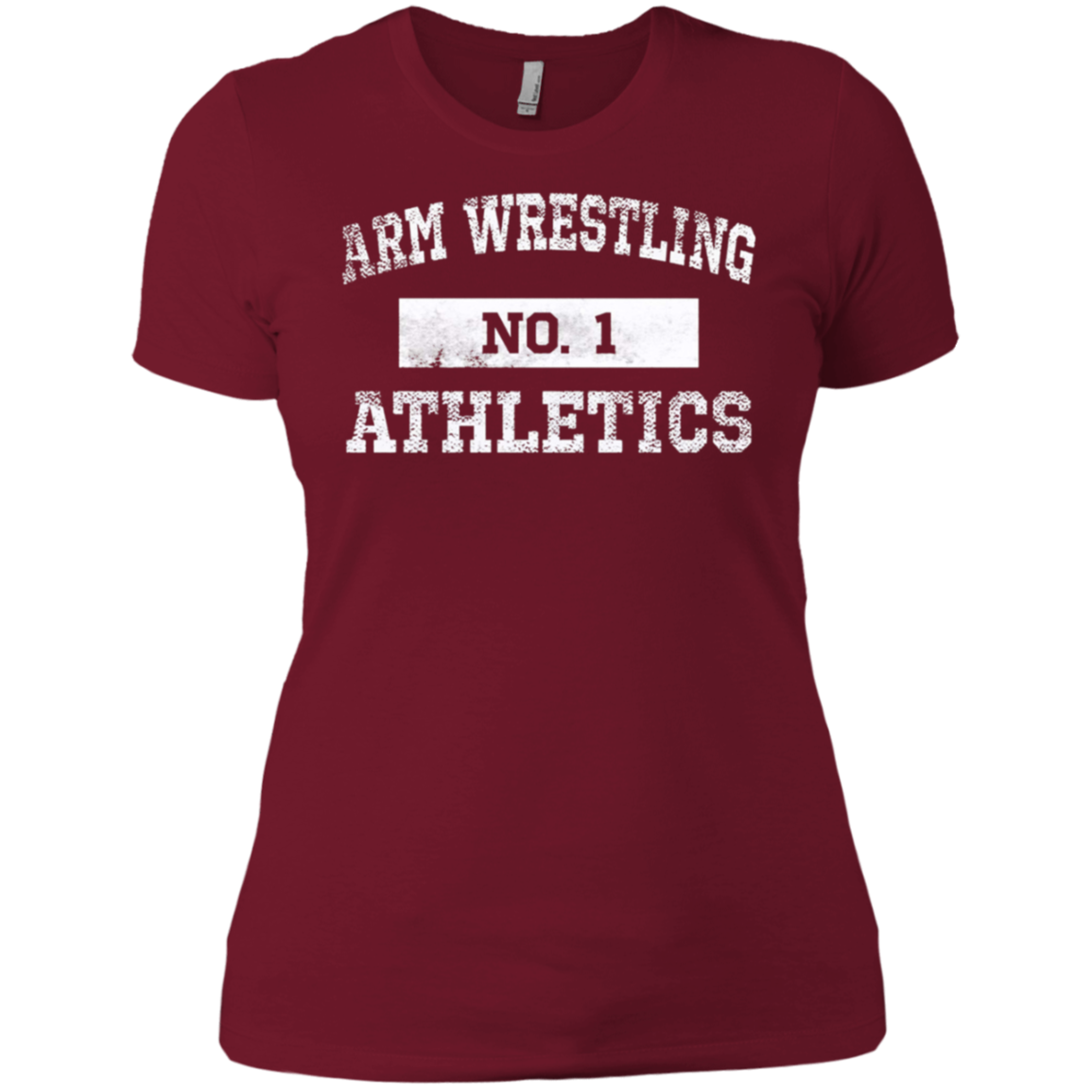 Arm Wrestling Athletics T Shirt No. 1 Distressed