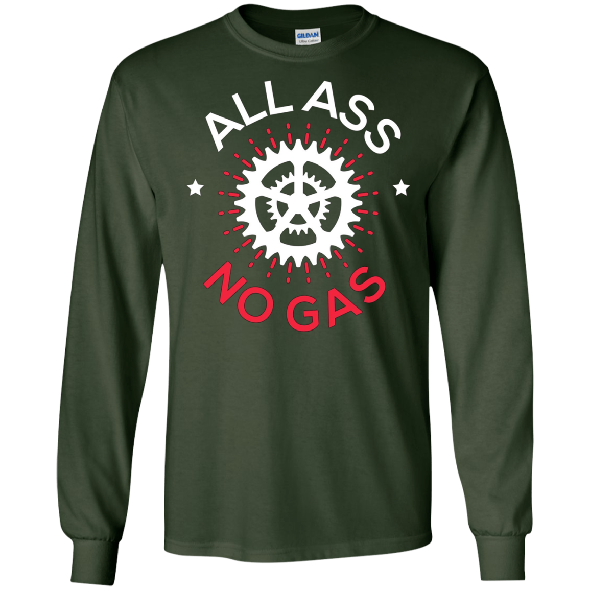 All Ass No Gas Cycling T-Shirt
