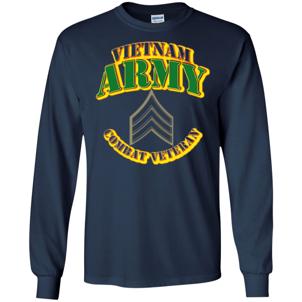 ARMÉE-SGT-T-Shirt, vétéran de la lutte au Vietnam