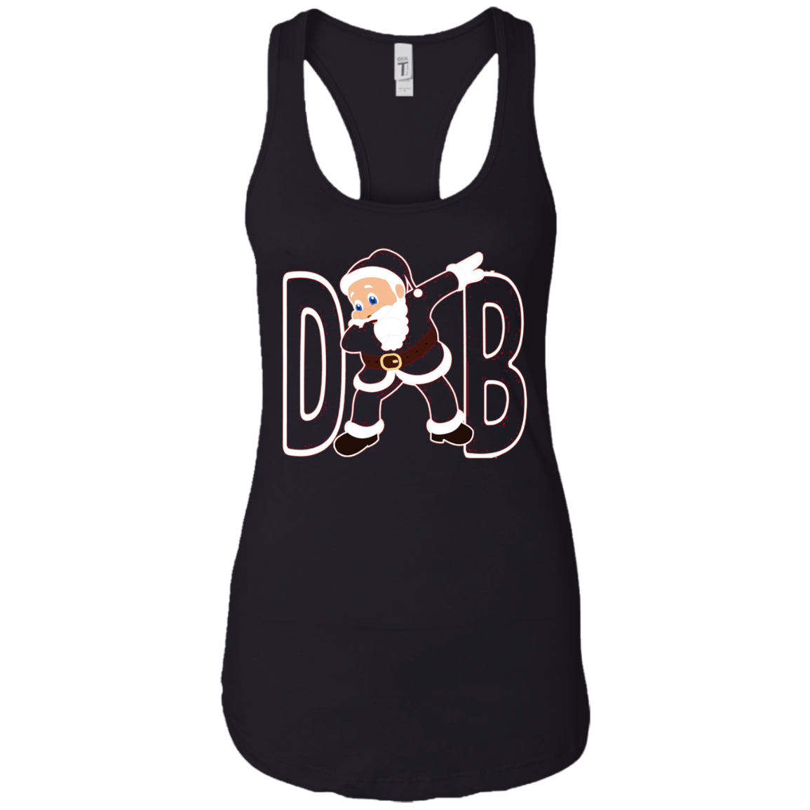 Santa Dabbing Funny and Cute Christmas Holiday Gift T-Shirt