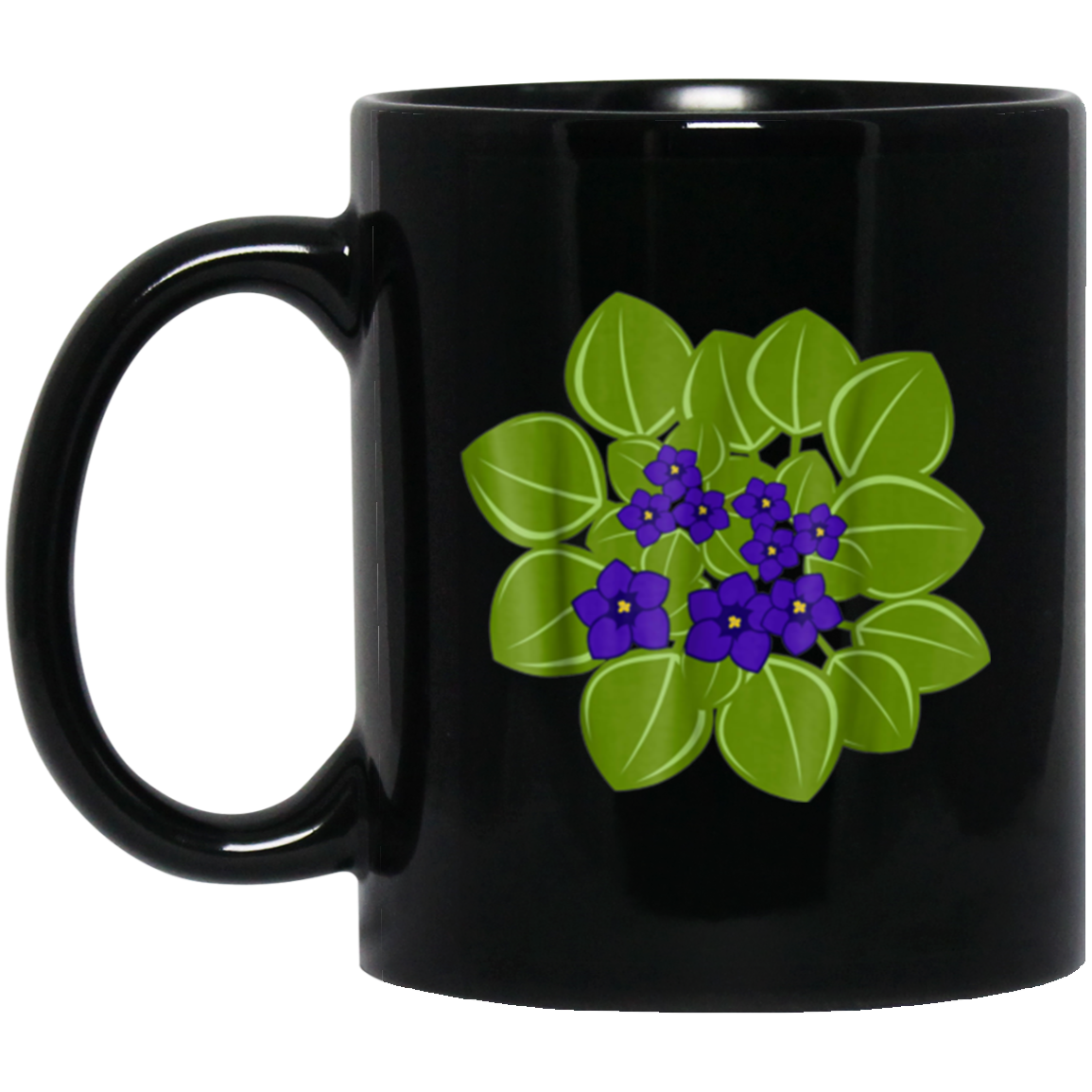 African Violet Houseplant Floral Potted Plant Lover T-Shirt