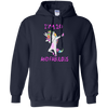 Image of 10 and fabulous sweet tenth-Birthday unicorn dab t shirt