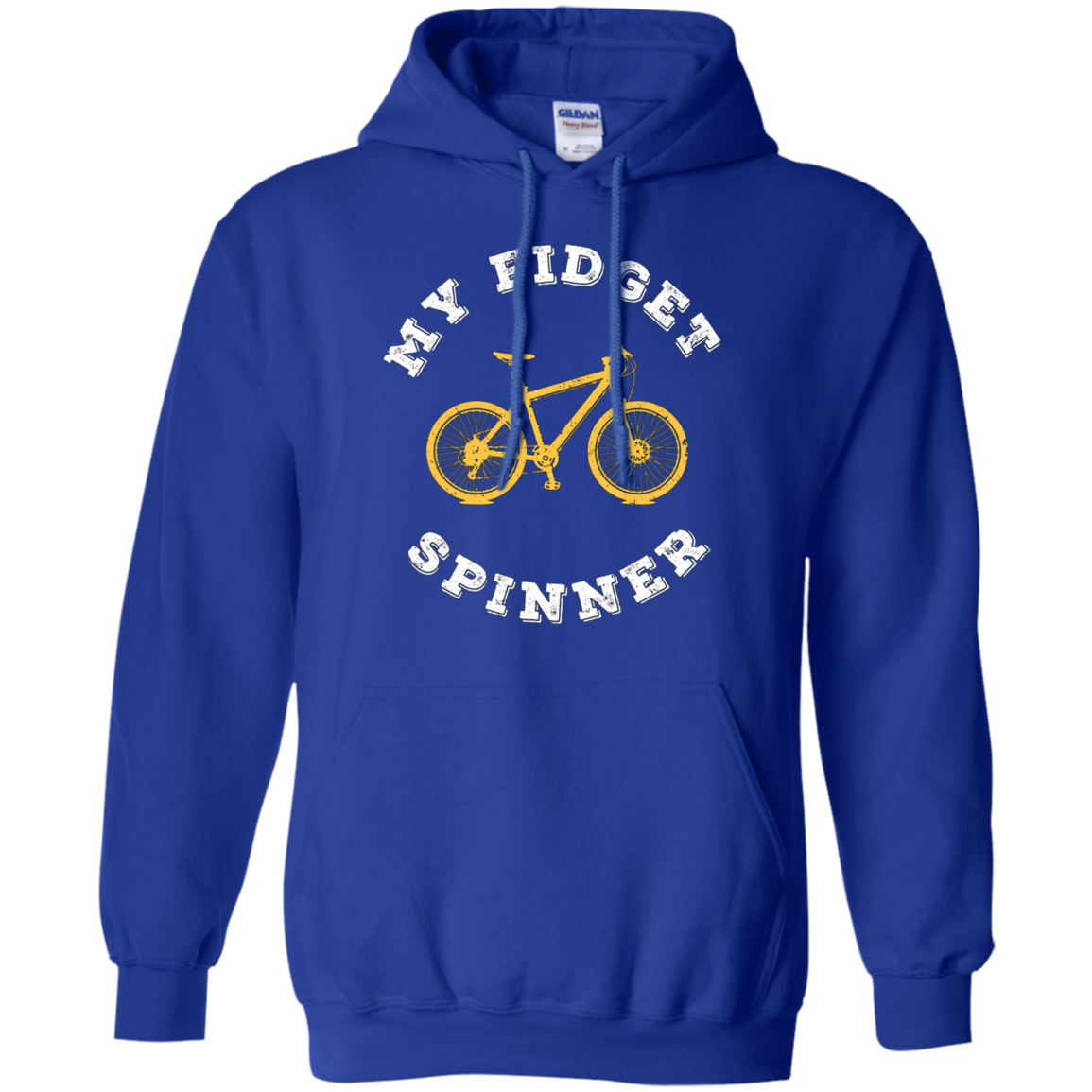 Bike Lover Funny Tshirt - My Fidget Spinner Tee Shirt