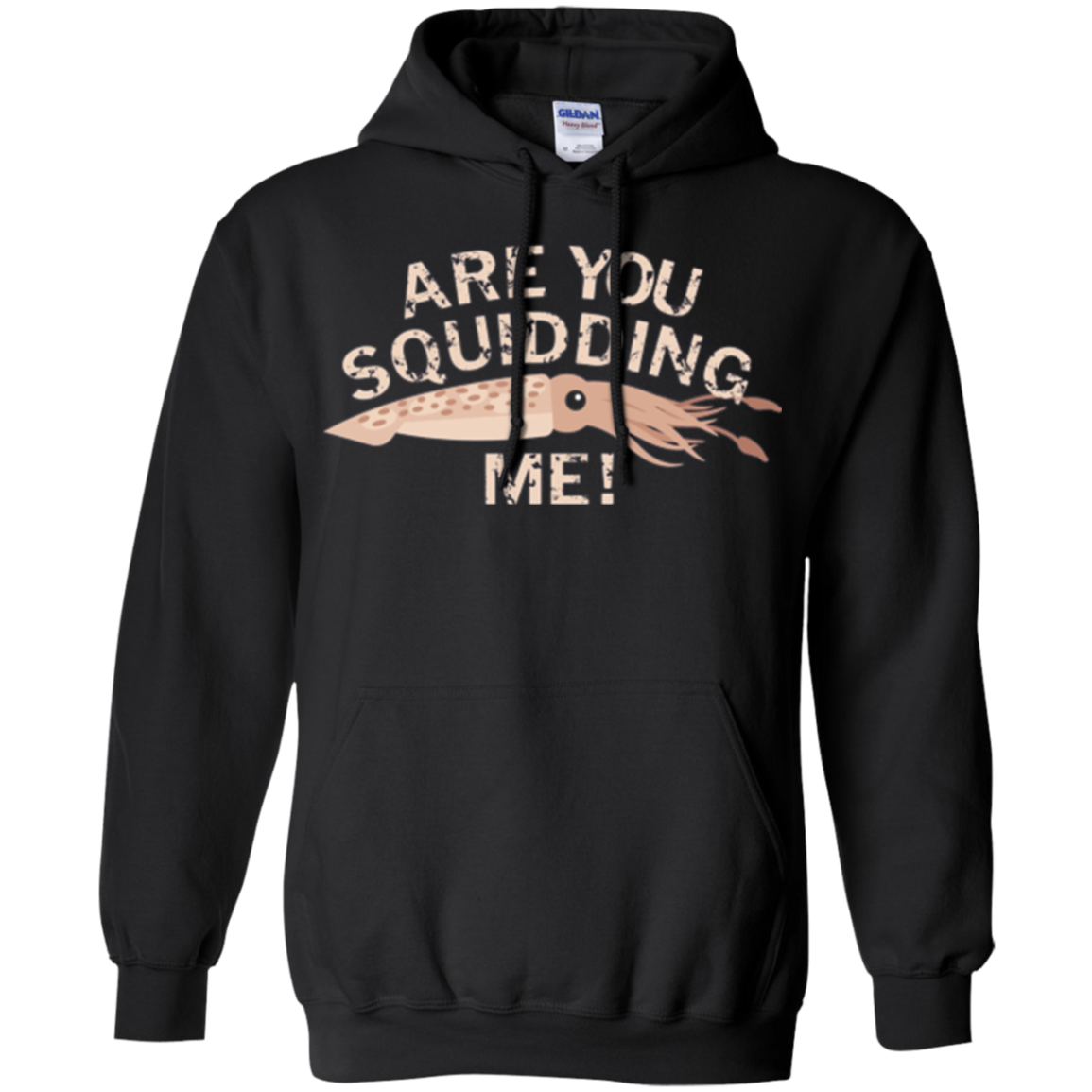 Are You Squidding Me Funny Fishing Squid T-Shirt