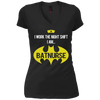 Image of Adult Nurse T-Shirt Am Bat Nurse I Work The Night Shift Shirt