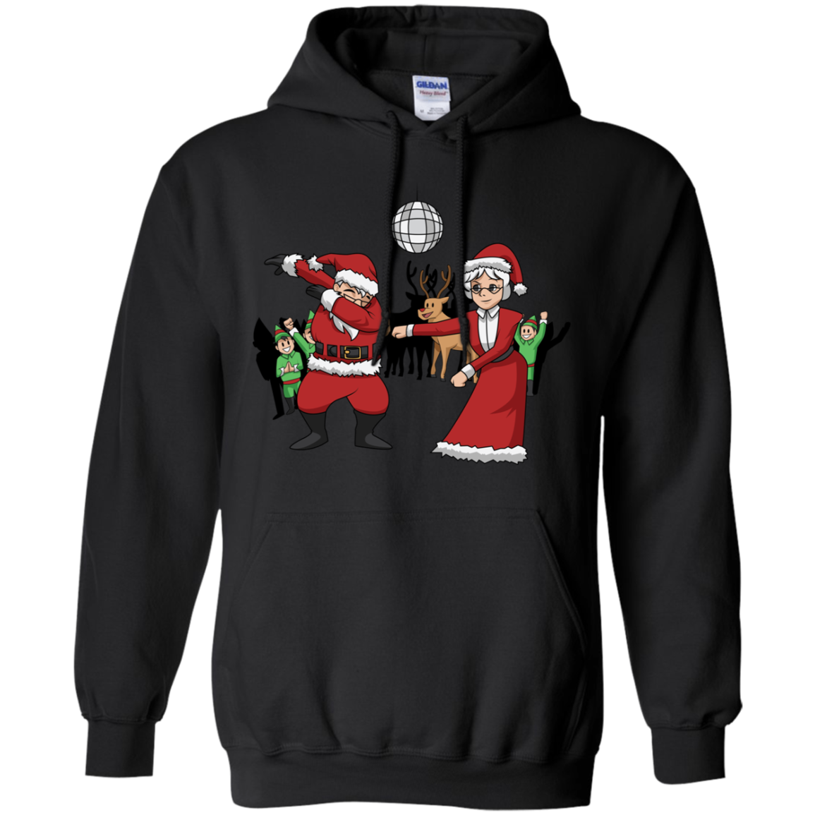 Santa Dabbing Tshirt Mrs. Claus Flossing Shirt