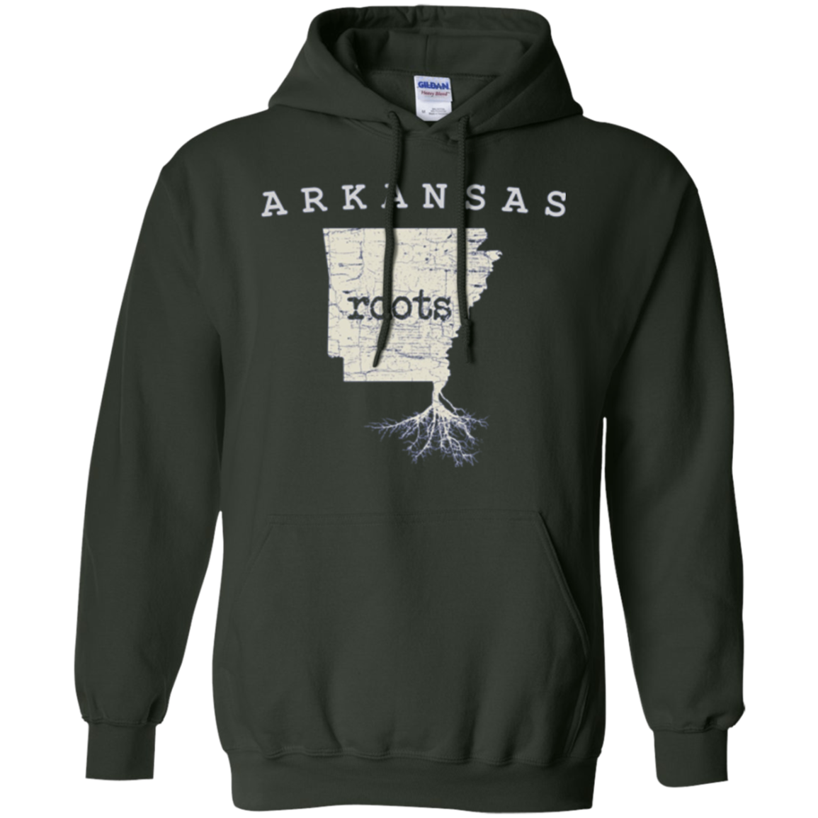 Arkansas Roots Long Sleeve T-shirt, Love Home Native State