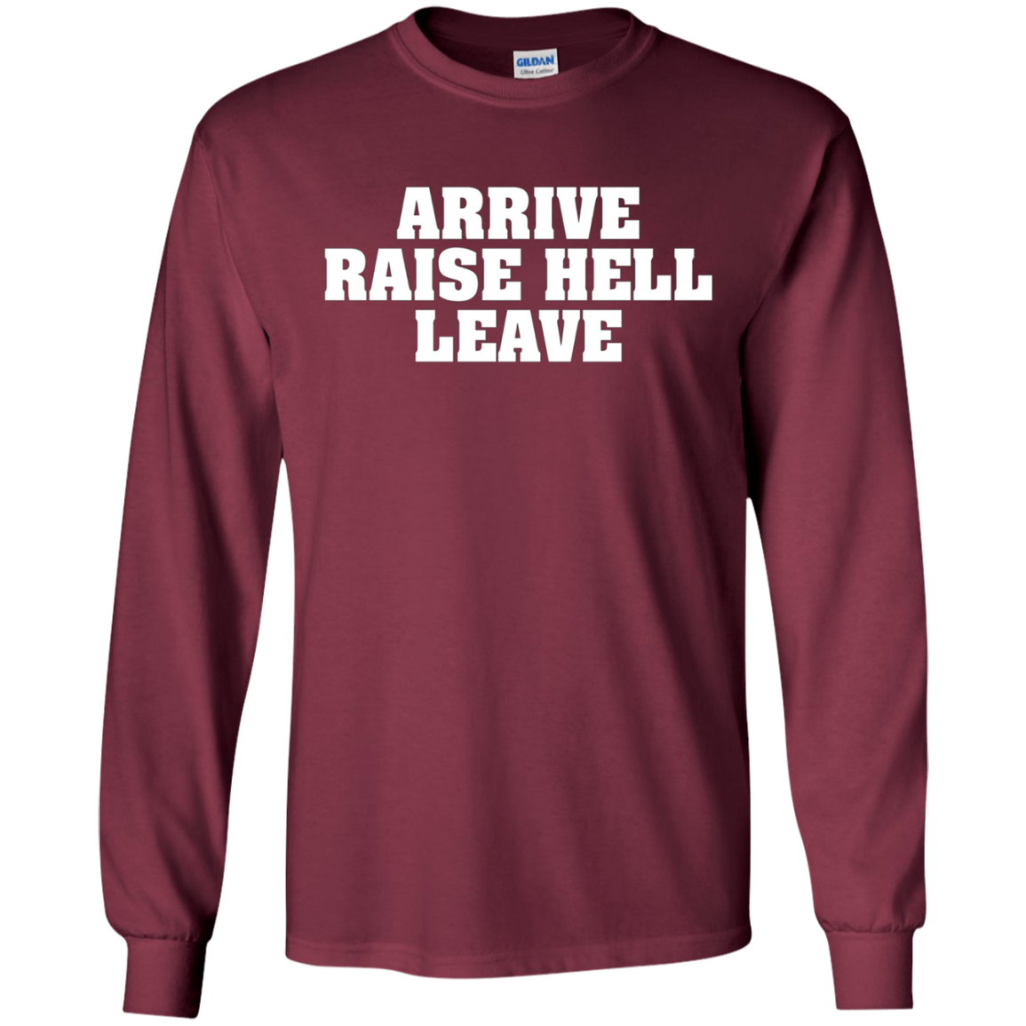 Arrive Raise Hell Leave T-Shirt