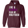 Image of Alzheimer's Awareness T-shirt I Wear Purple For My Brother
