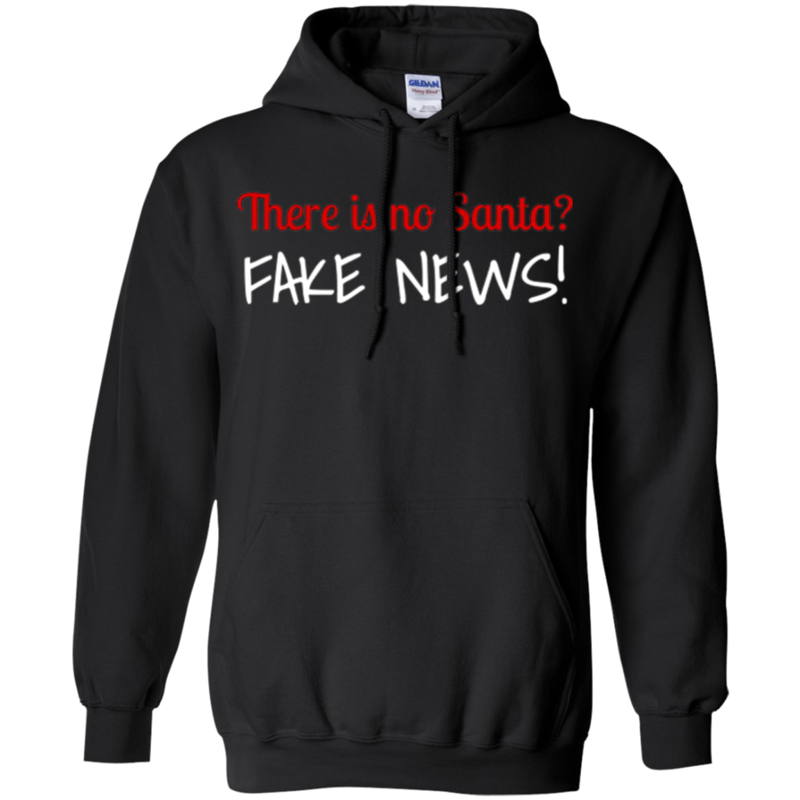 Santa Fake News T-Shirt Trump Joke Funny Christmas Gift