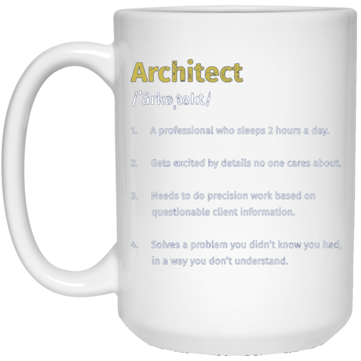 Architect Definition Architecture Distressed Long T-Shirt
