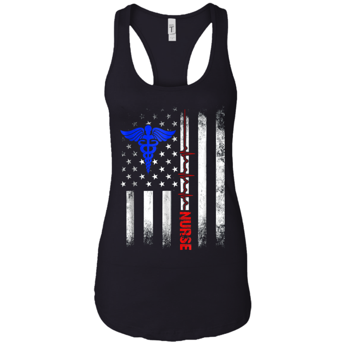 American Flag Nurse 2018 T-Shirt-Best Gifts for Nurses