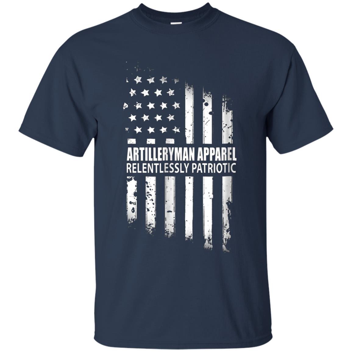 Artilleryman T-shirt, Artillery Apparel Relentless Patriotic