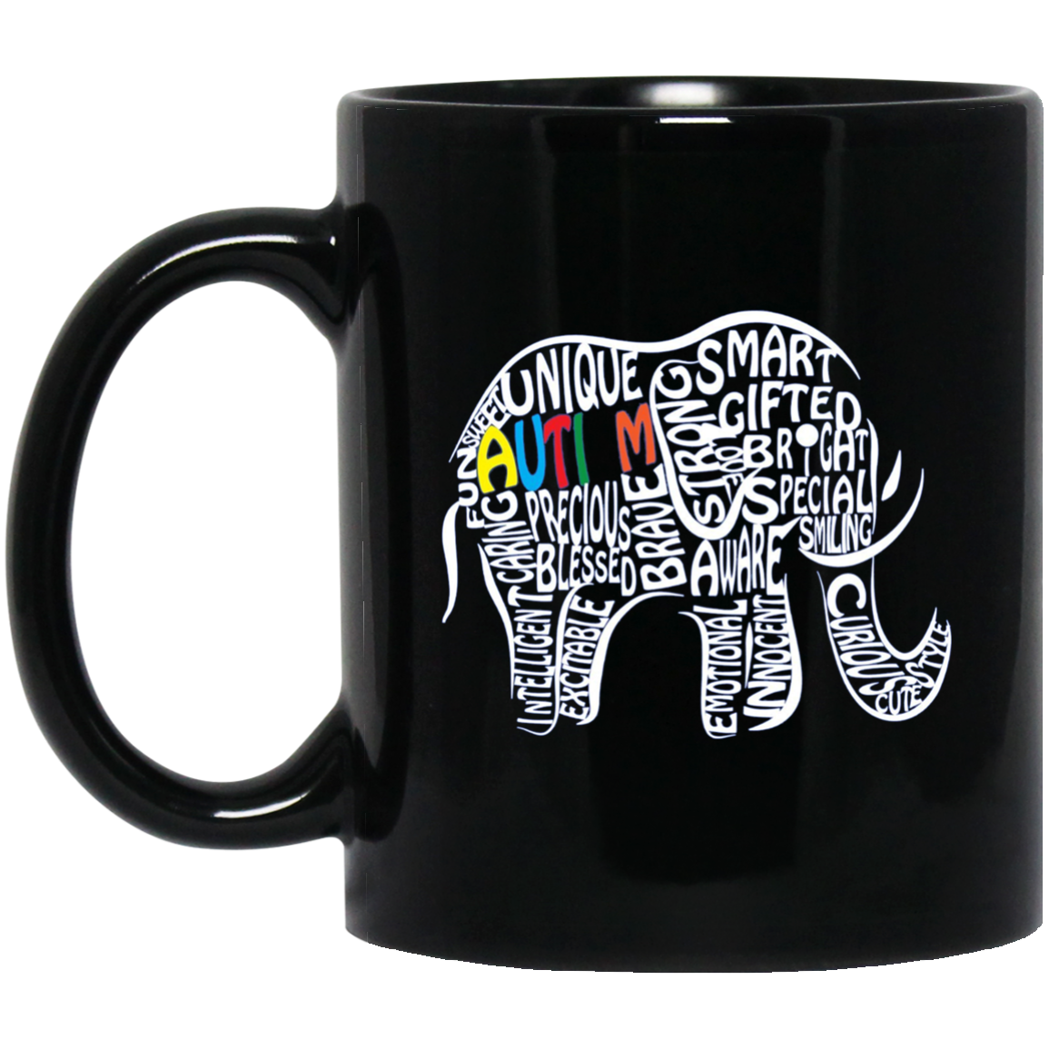 Autism Awareness Elephant Long Sleeve T Shirt