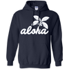 Image of Aloha Palm Tree Simple Long Sleeve T-shirt
