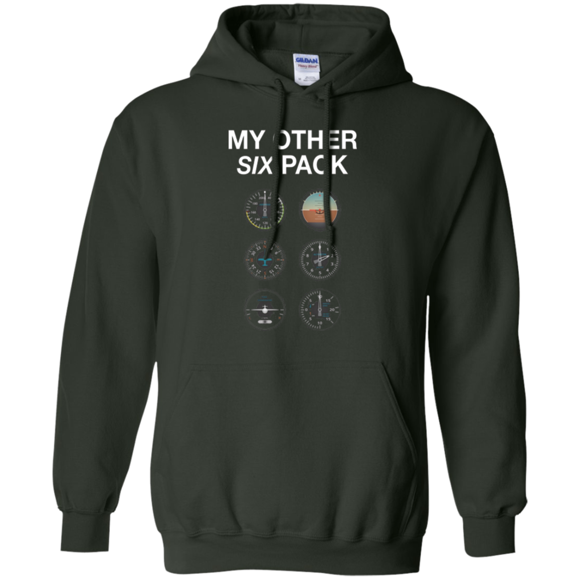 My Other Six Pack Funny Pilot T-Shirt