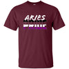 Image of Aries Asexuel Pride Flag Zodiac signe Long Sleeve T-Shirt